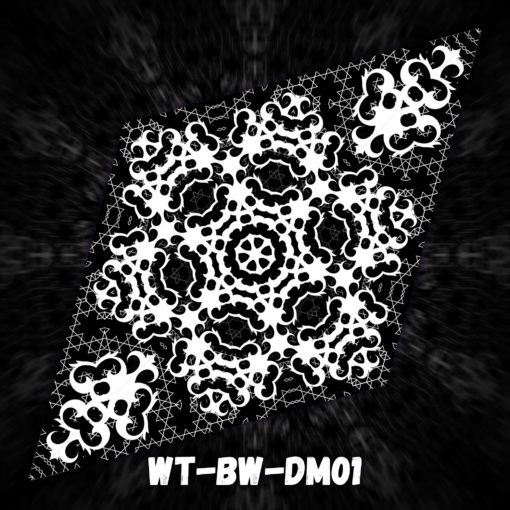Winter Tale Black&White Diamond - WT-BW-DM01 - Design Preview
