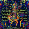 Kali in Acidland - Free Psychedelic Trance Party Promotion Flyer A5