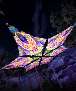 Barong - Hexagram BR-DM02 - Psychedelic UV-Canopy - 3D-Preview