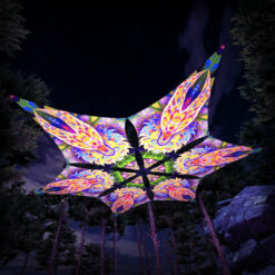 Barong - Hexagram BR-DM02 - Psychedelic UV-Canopy - 3D-Preview