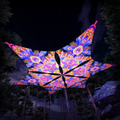 Barong - Hexagram BR-DM03 - Psychedelic UV-Canopy - 3D-Preview