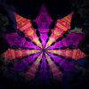 DMTemple and Sacred Vine - Psychedelic UV-Reactive Ceiling Decoration Canopy 12 Petals - 3D-Preview