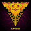 LB-TR01 - UV-Triangle - Psychedelic UV-Reactive Ceiling Decoration Element - Design Preview