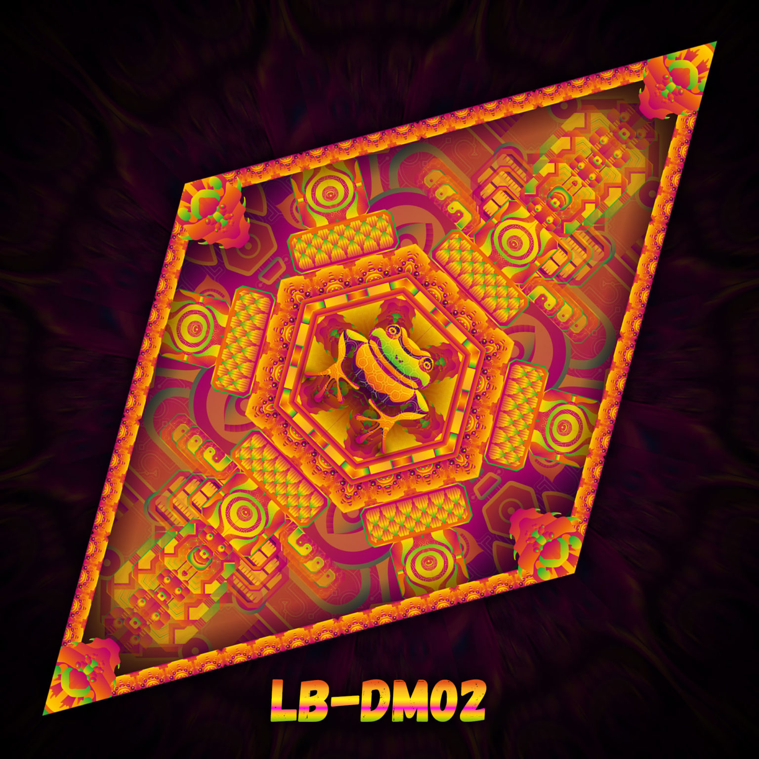 Let it Be - UV-Diamond LB-DM02 - Psychedelic UV-Canopy - Design Preview