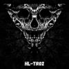 Hell-o-Ween - HL-TR02 -Psychedelic Black&White Halloween Triangle Decoration - Design Preview