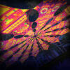 DMTemple and DMTizzin - Psychedelic UV Canopy - 12 petals set - 3D-Preview - Open Air Festival