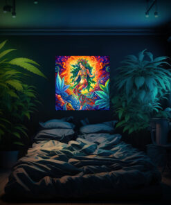 4/20 V-2023 - Psychedelic UV-Tapestry - Interior Preview