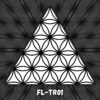 Flower of Life - FL-TR01 - Psychedelic Black&White Triangle - Design Preview