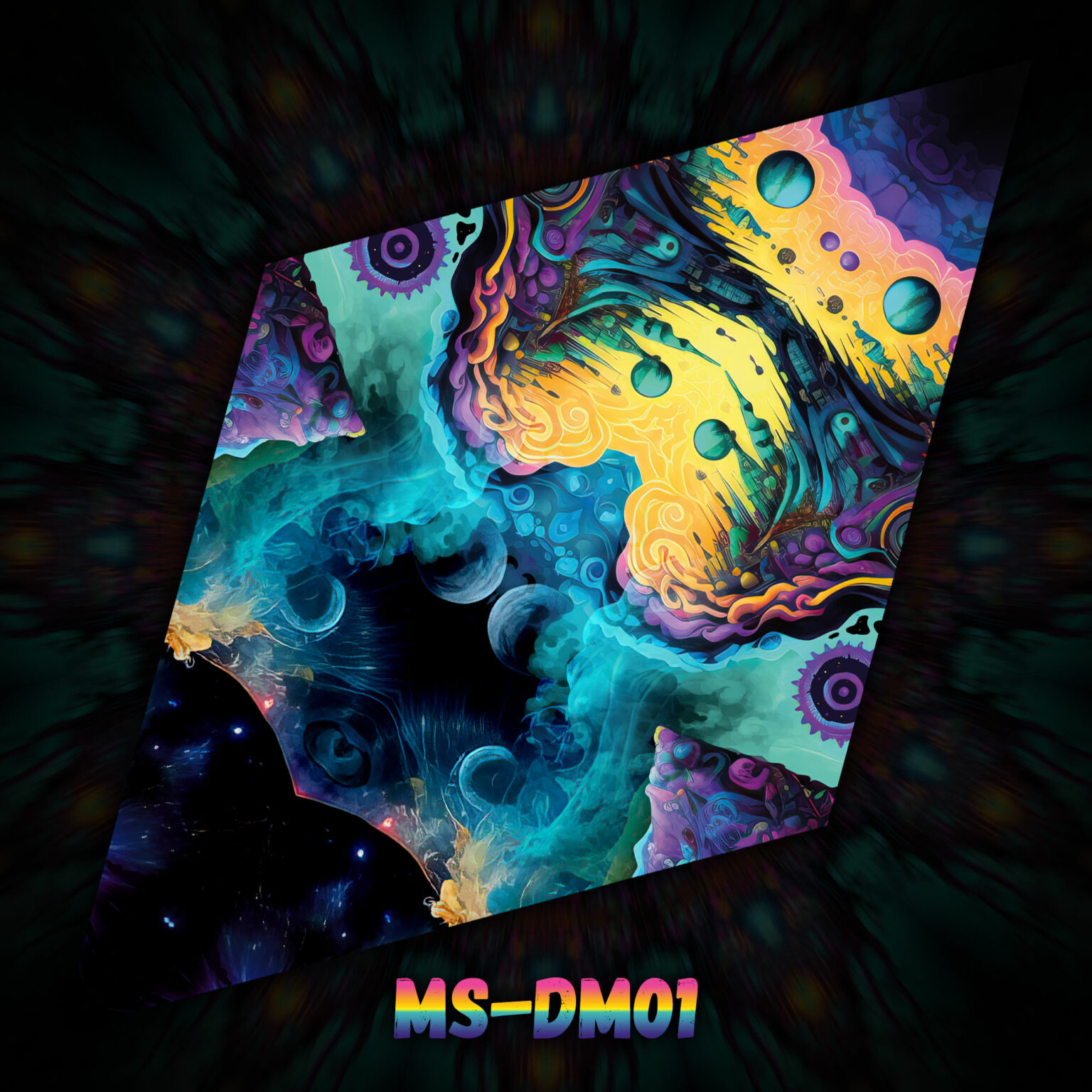 Mystic Spores - MS-DM01 - UV-Diamond - Design Preview