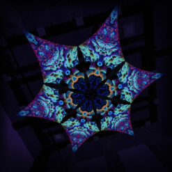 Mystic Spores - Hexagram MS-DM02 - Psychedelic UV-Canopy - 3D-Preview