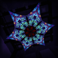 Mystic Spores - Hexagram MS-DM03 - Psychedelic UV-Canopy - 3D-Preview