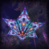 Mystic Spores - Hexagram and Pyramid - MS-HXP03 - UV-Canopy - Psychedelic Party Decoration - 3D-Preview
