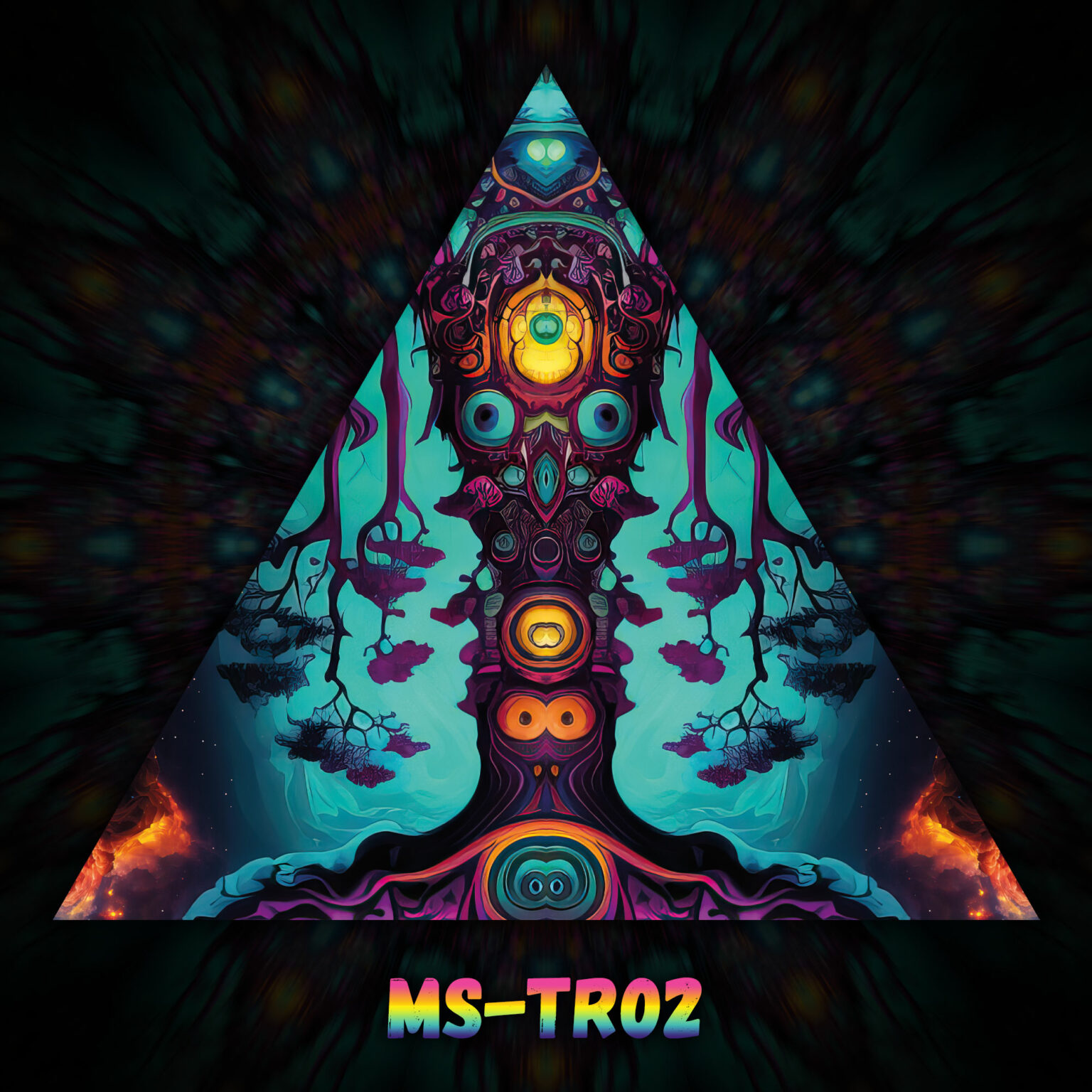 Mystic Spores - MS-TR02 - UV-Triangle - Design Preview