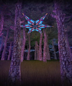 Cosmic Oracle - Psychedelic UV Canopy - 6 petals set - 3D-Preview - Forest