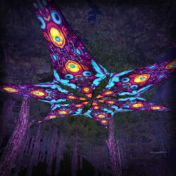 Divine Candle - Psychedelic UV Canopy - 6 petals set - 3D-Preview - Forest