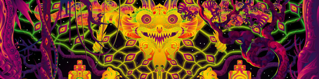 Let it Be Psychedelic Trance Party Promotion Pack - Blog post header