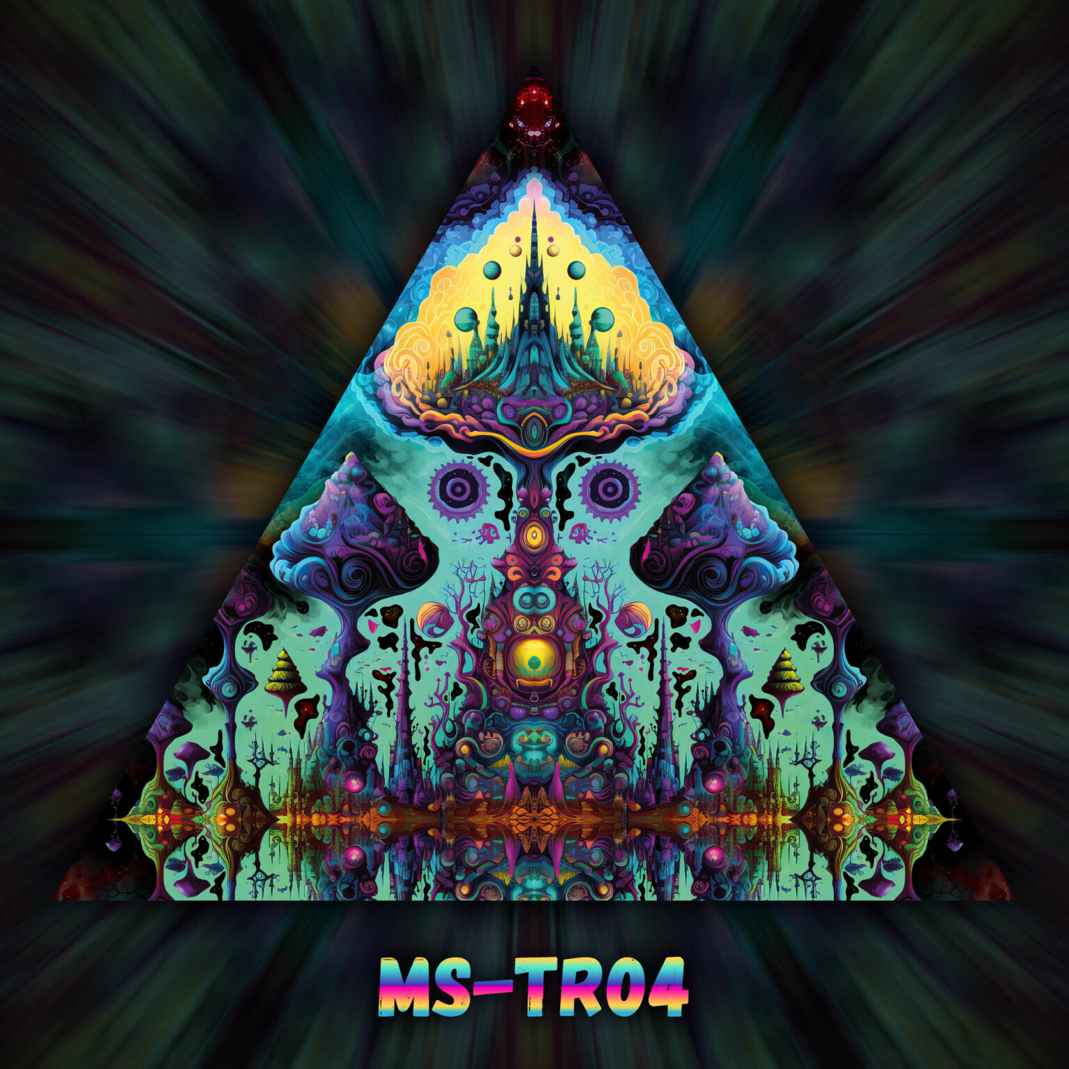Mystic Spores - MS-TR04 - UV-Triangle - Design Preview