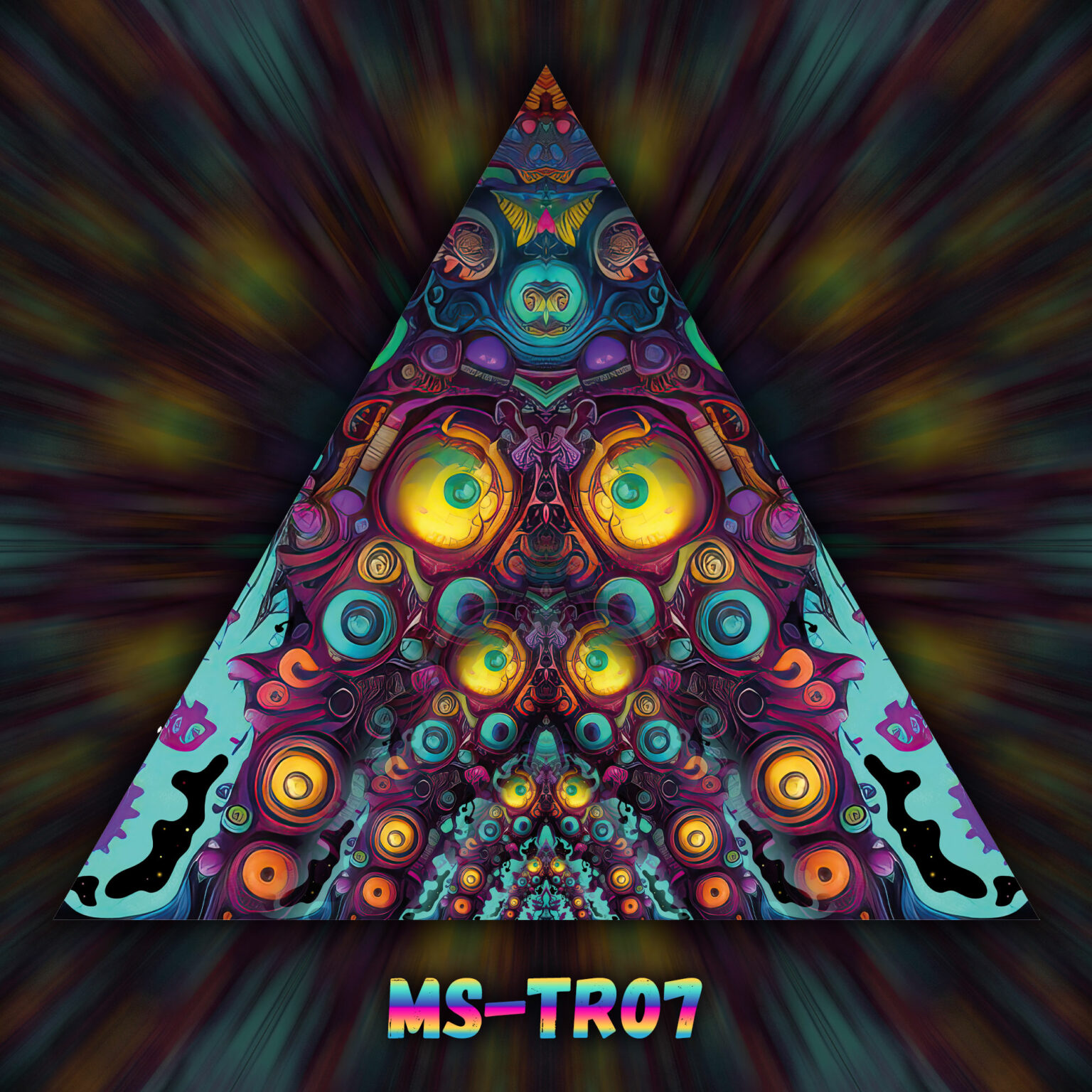 Mystic Spores - MS-TR07 - UV-Triangle - Design Preview