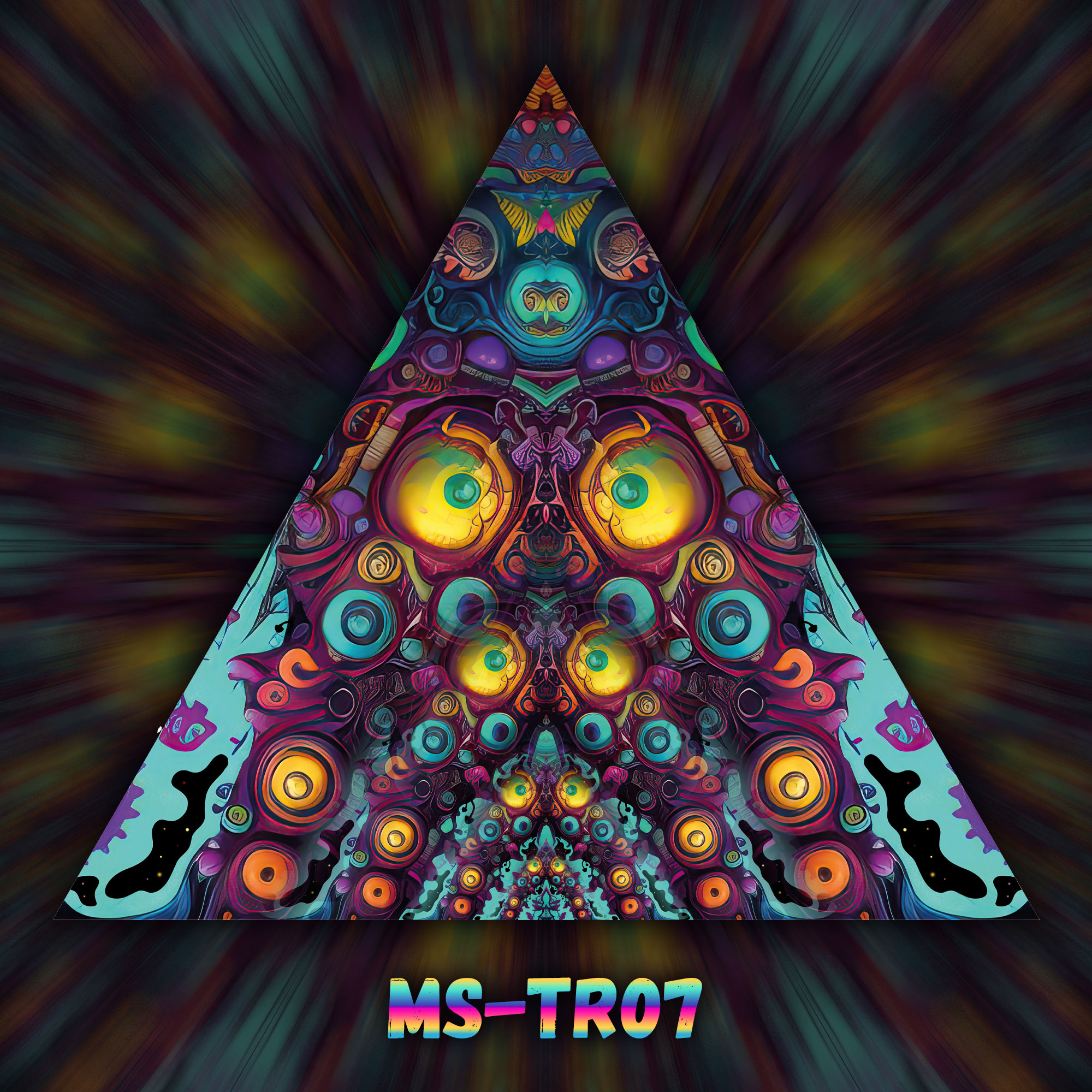 Mystic Spores - MS-TR07 - UV-Triangle - Design Preview