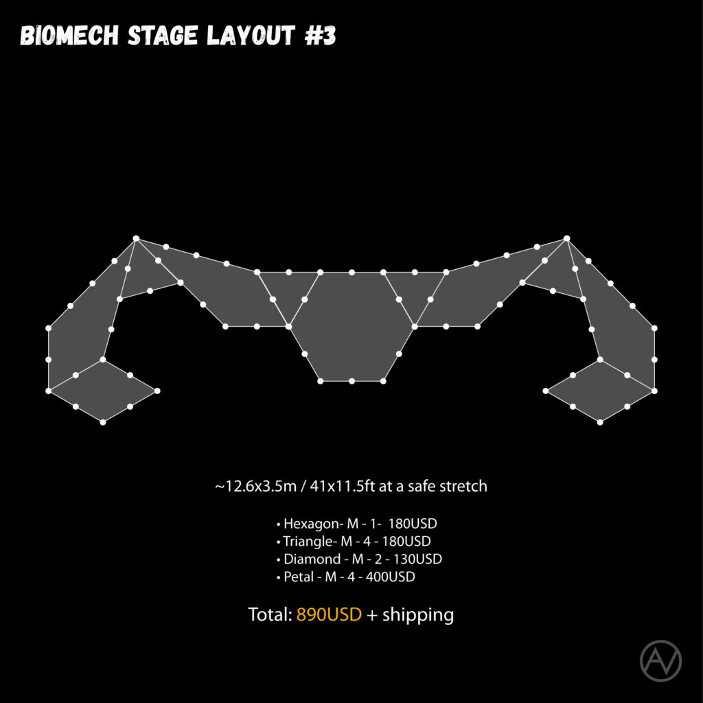 Chimera Protocol - New Halloween Party Decoration Collection - DJ-Stage Layout