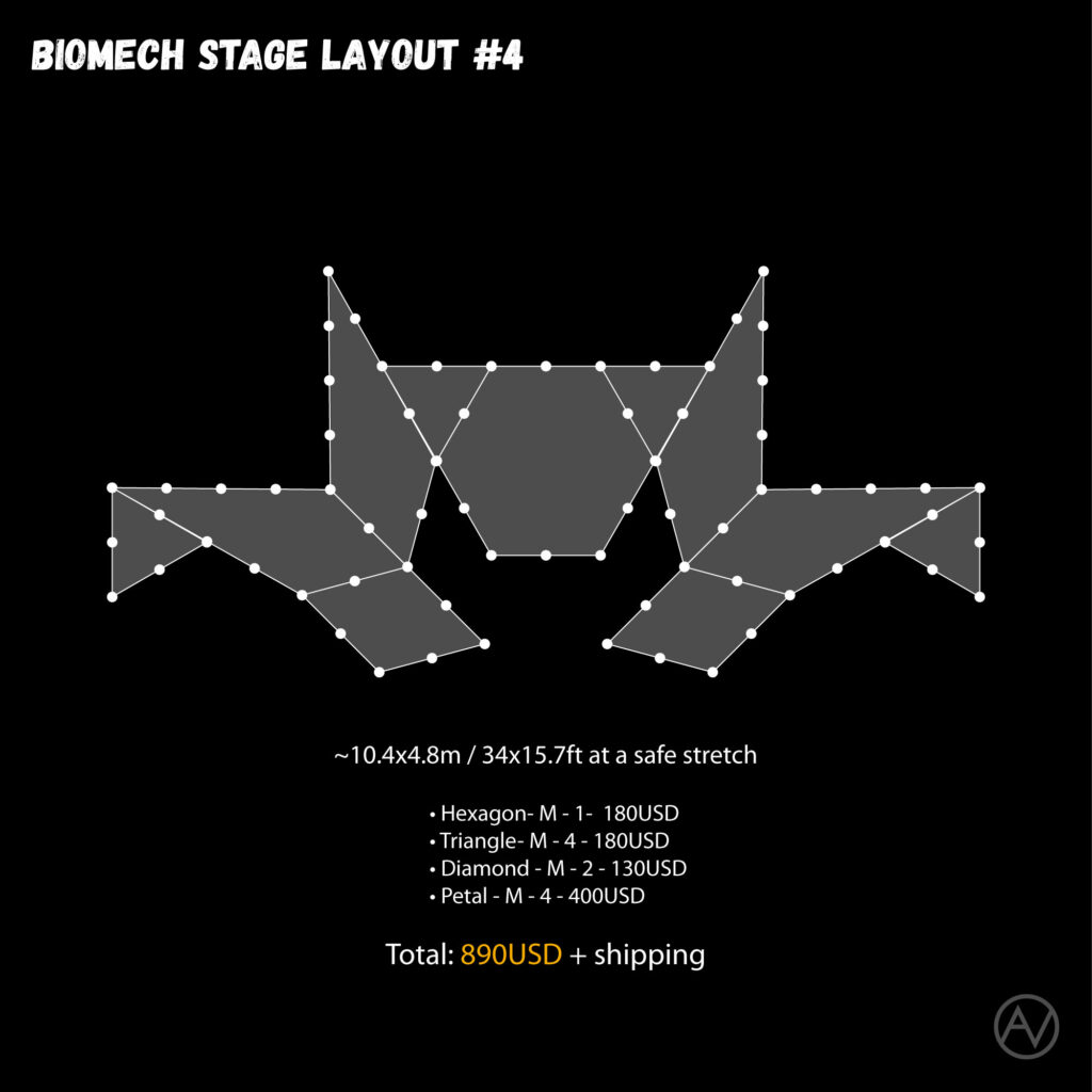 Chimera Protocol - New Halloween Party Decoration Collection - DJ-Stage Layout