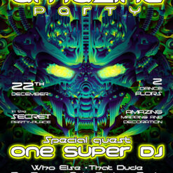 Cyber Nexus - Party Promotion Template - A5 Flyer