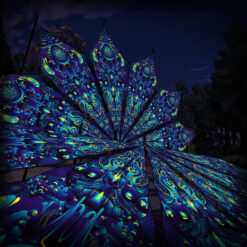 Neuro Hybrid - Psychedelic UV DJ-Stage - 12 petals set - 3D-Preview - Open Air Festival