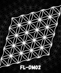 Flower of Life - FL-DM02 - Black&White Diamond - Design Preview