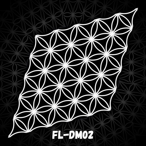 Flower of Life - FL-DM02 - Black&White Diamond - Design Preview