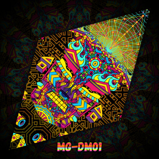 Magic Mushroom God - MG-DM01 - UV-Diamond - Design Preview