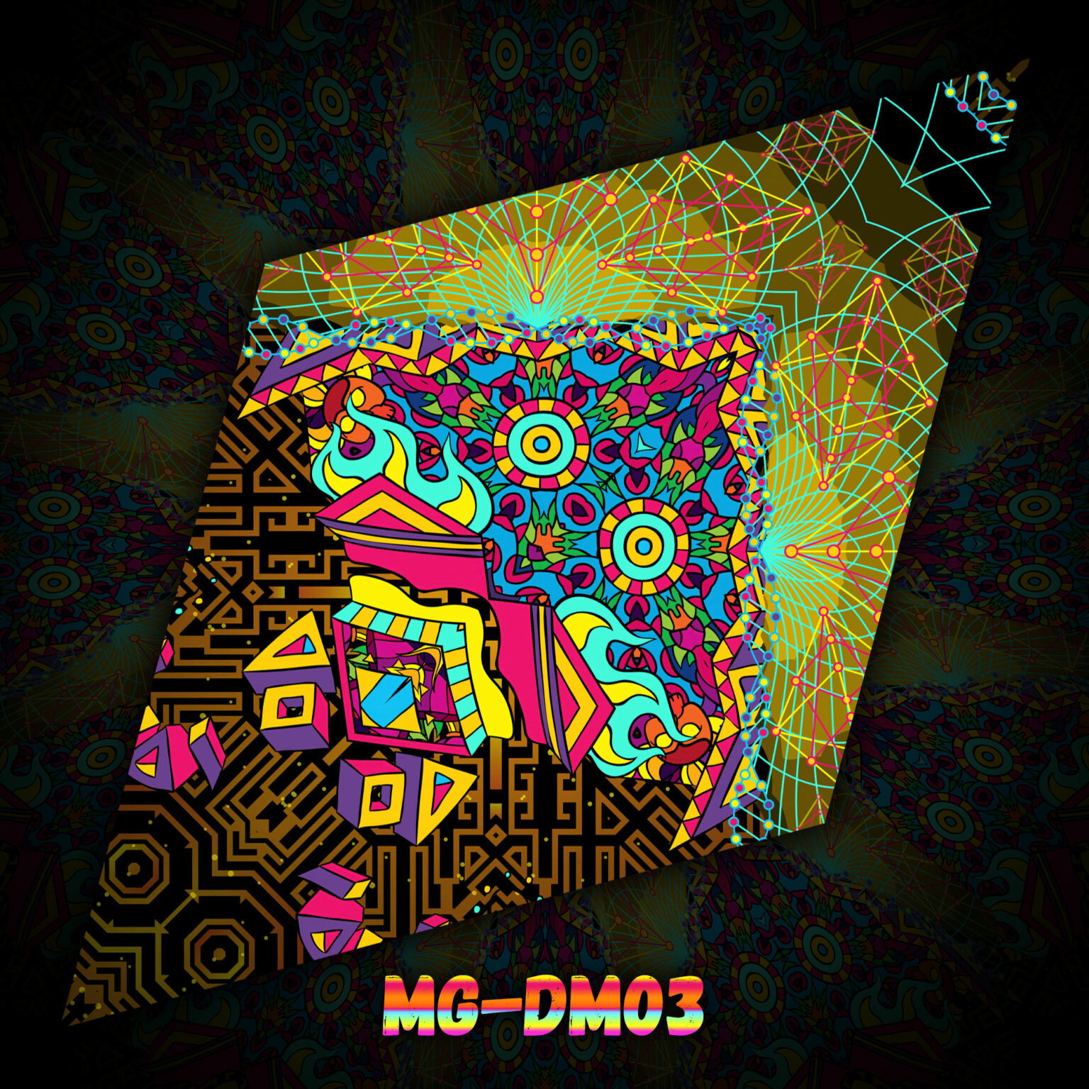 Magic Mushroom God - MG-DM03 - UV-Diamond - Design Preview