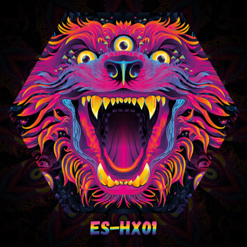 ES-HX01 - Enchanted Shadows - UV-Hexagon - Design Preview