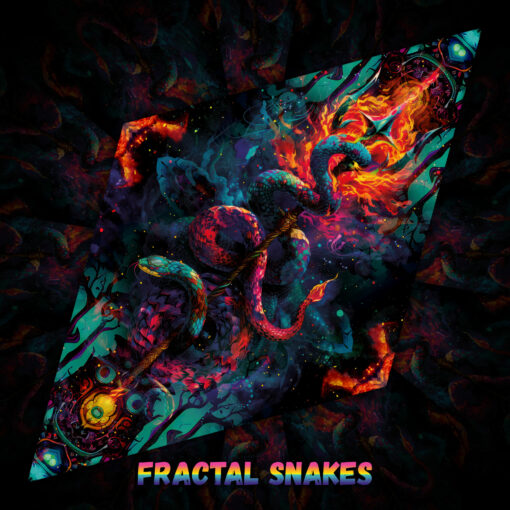 Fractal Snakes - UV-Diamond - Design Preview