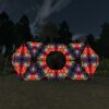 Endless Vortex - EV-DN03 - Donut DJ-Stage - Psychedelic UV-Reactive Decoration - 3D-Preview