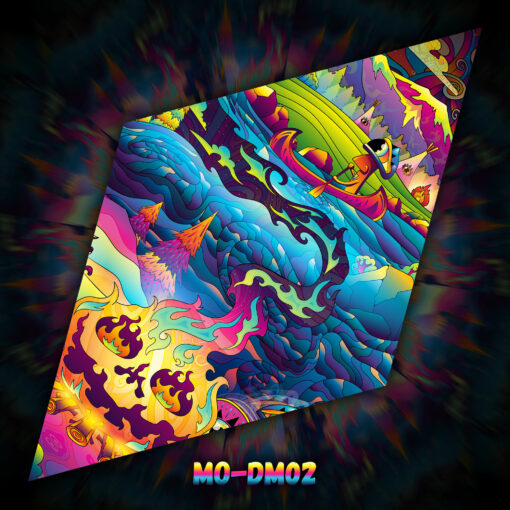 Mushroom Odyssey - MO-DM02 - UV-Diamond - Design Preview