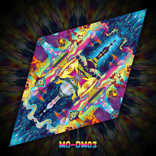 Mushroom Odyssey - MO-DM03 - UV-Diamond - Design Preview