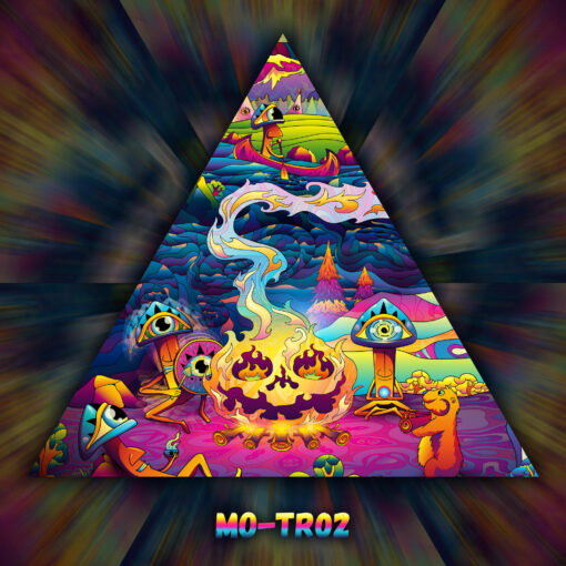 Mushroom Odyssey - MO-TR02 - UV-Triangle - Design Preview