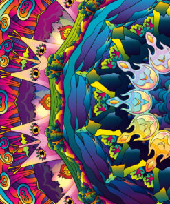 Mushroom Odyssey - DJ-Booth V3 - Art - Closeup