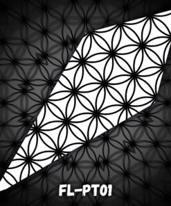 FL-PT01 - Black&White Petal - Design Preview