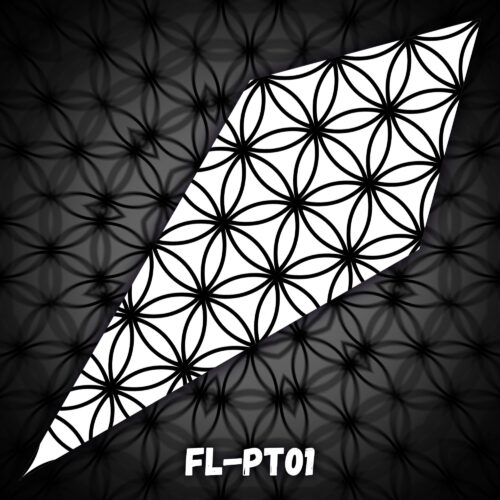 FL-PT01 - Black&White Petal - Design Preview