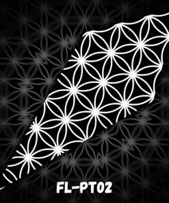 FL-PT02 - Black&White Petal - Design Preview
