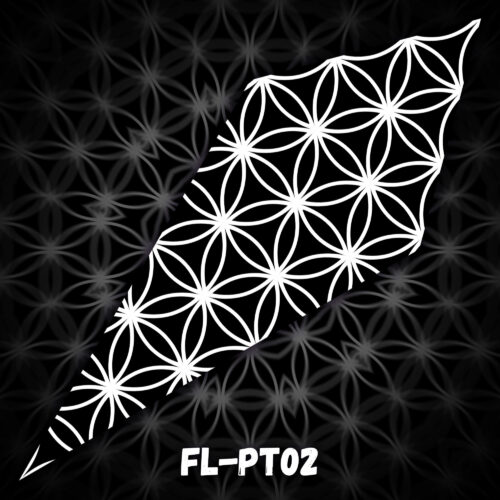 FL-PT02 - Black&White Petal - Design Preview