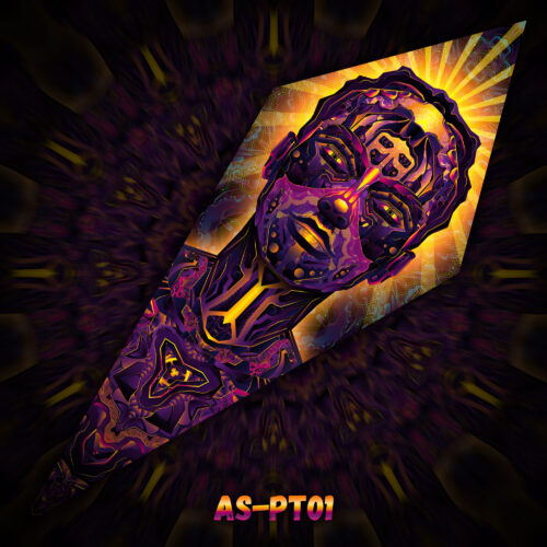 AS-PT01 - UV-Reactive Fluorescent Petal - Design Preview