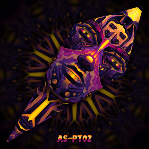 AS-PT02 - UV-Reactive Fluorescent Petal - Design Preview