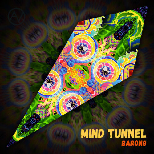 Mind Tunnel - UV-Reactive Fluorescent Petal - Design Preview