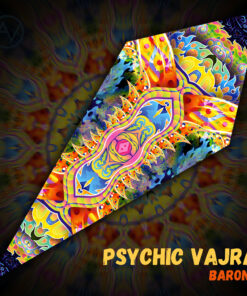 Psychic Vajra - UV-Reactive Fluorescent Petal - Design Preview