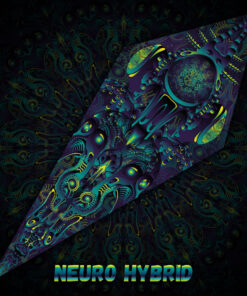 Neuro Hybrid - UV-Reactive Fluorescent Petal - Design Preview