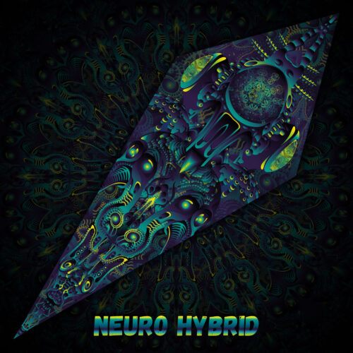 Neuro Hybrid - UV-Reactive Fluorescent Petal - Design Preview