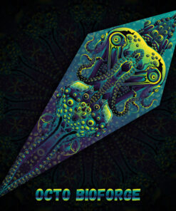 Octo Bioforge - UV-Reactive Fluorescent Petal - Design Preview