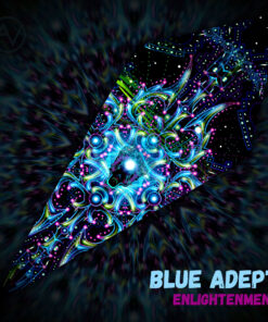 Blue Adept - UV-Reactive Fluorescent Petal - Design Preview